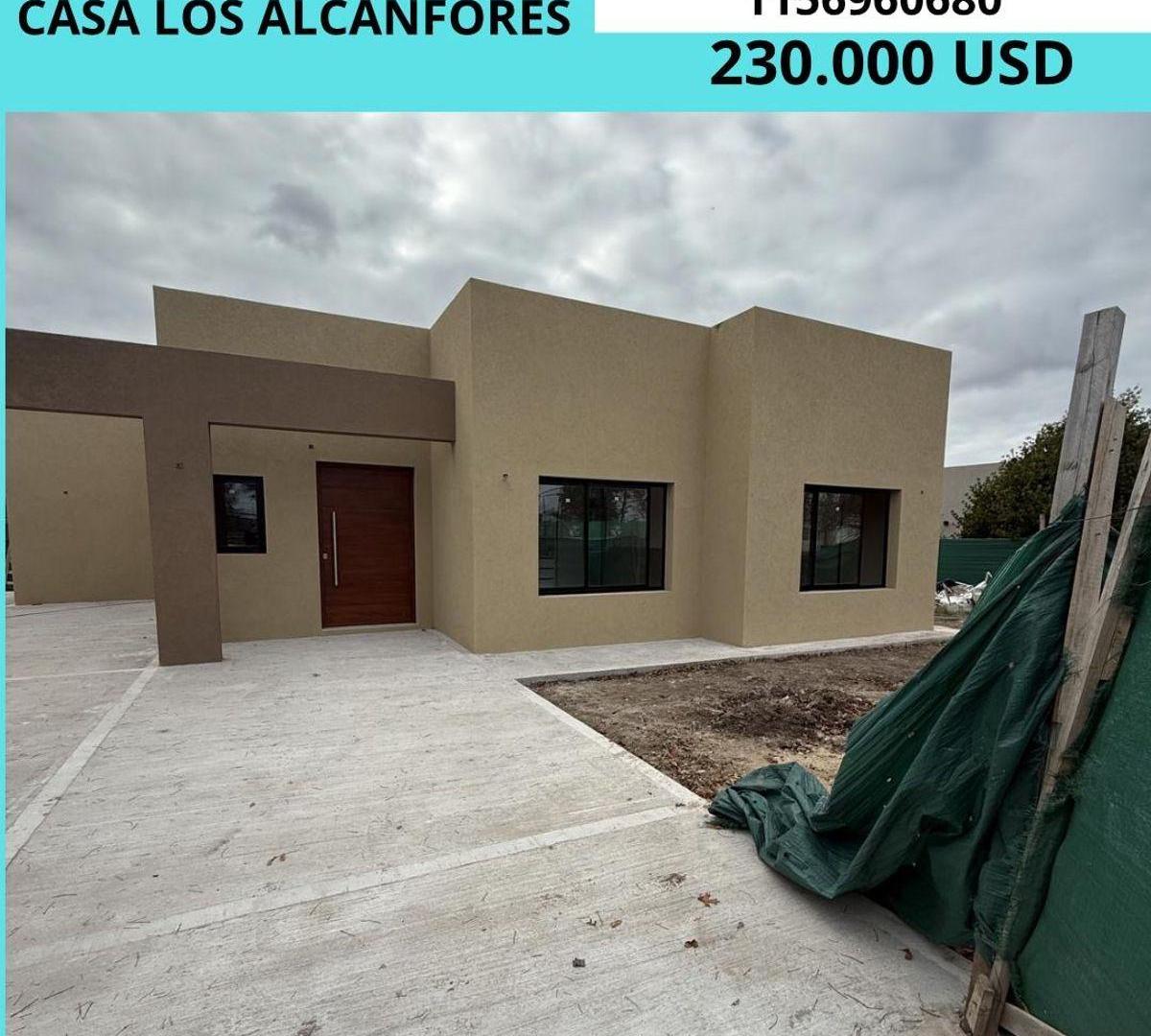 CASA EN VENTA A ESTRENAR BARRIO LOS ALCANFORES