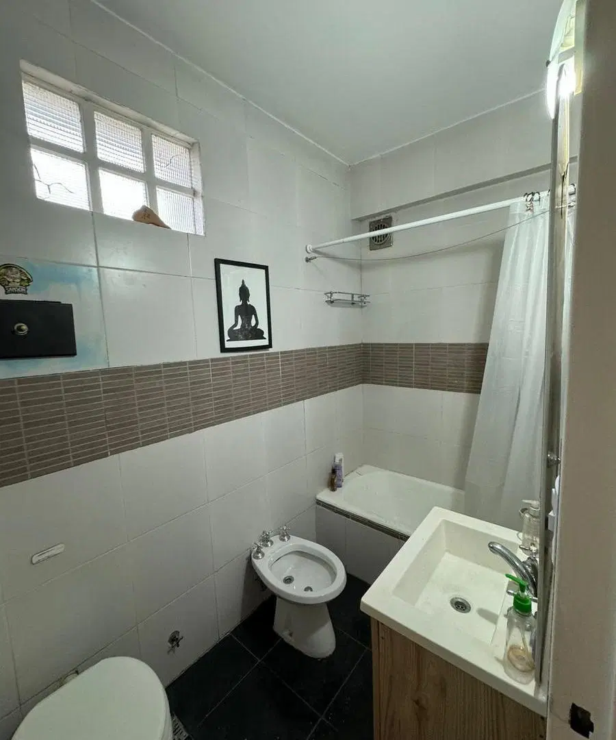 Departamento dos ambientes en alquiler en Palermo 3