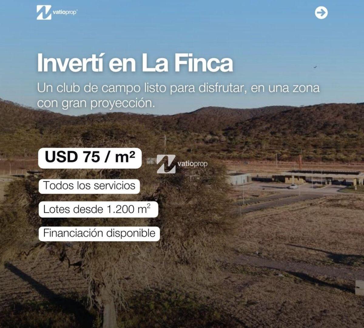 Foto de Lotes desde 1.200 m² en Club de Campo La Finca en zona de gran, imagen 2