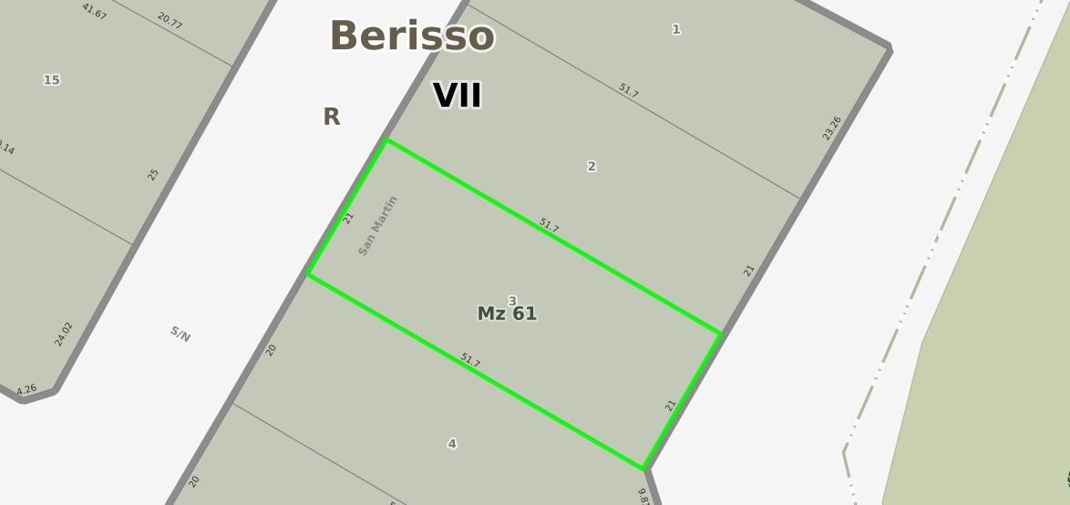 Foto de Lote en venta Los Talas calle 82 y Montevideo, imagen 2