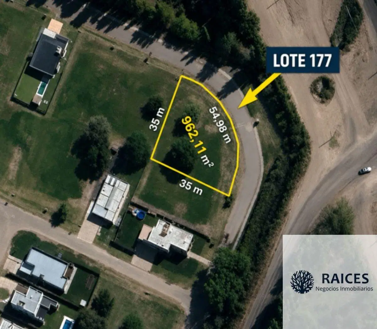 Terreno / Lote en venta de 962.11m2 ubicado en Cinco Saltos 2