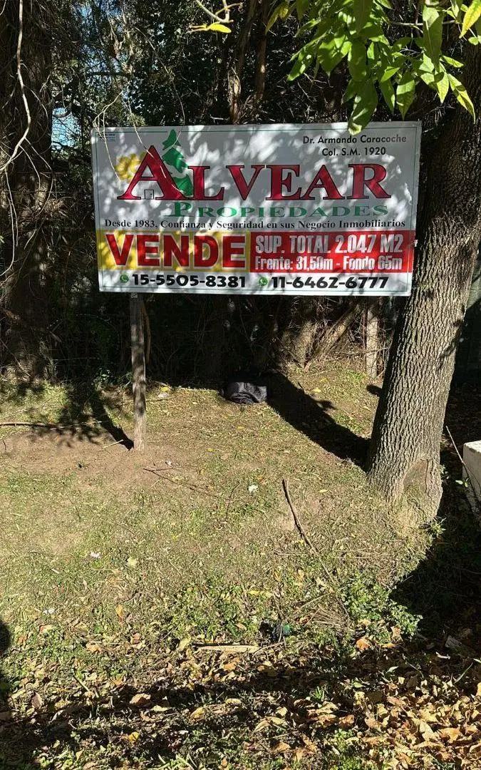 EXCELENTE TERRENO DE 2047 METROS CUADRADOS 1