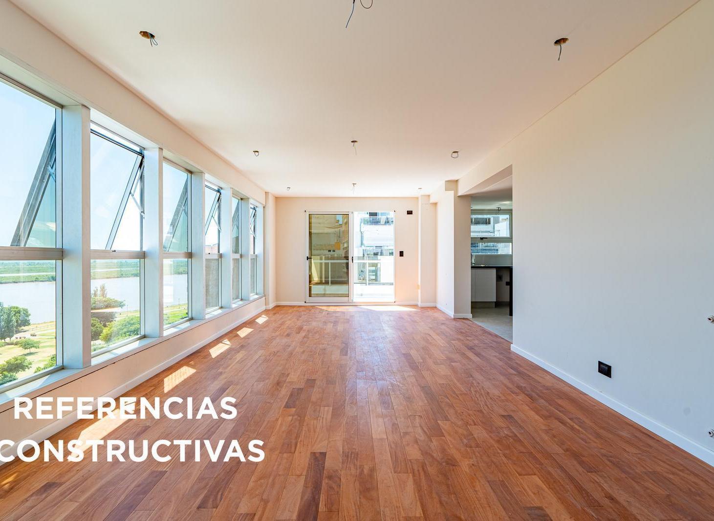 Piso exclusivo de 3 dormitorios con Parillero y Cochera a metros del Rio.