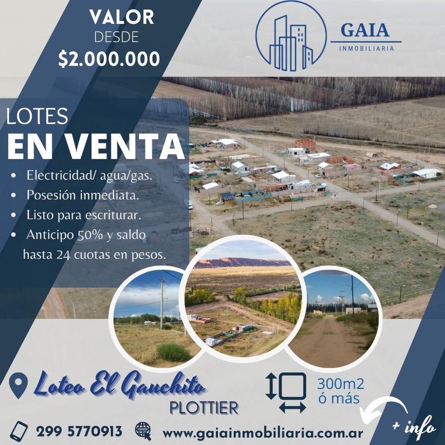 Terreno en Venta El Gauchito - Plottier. con Financiación 3
