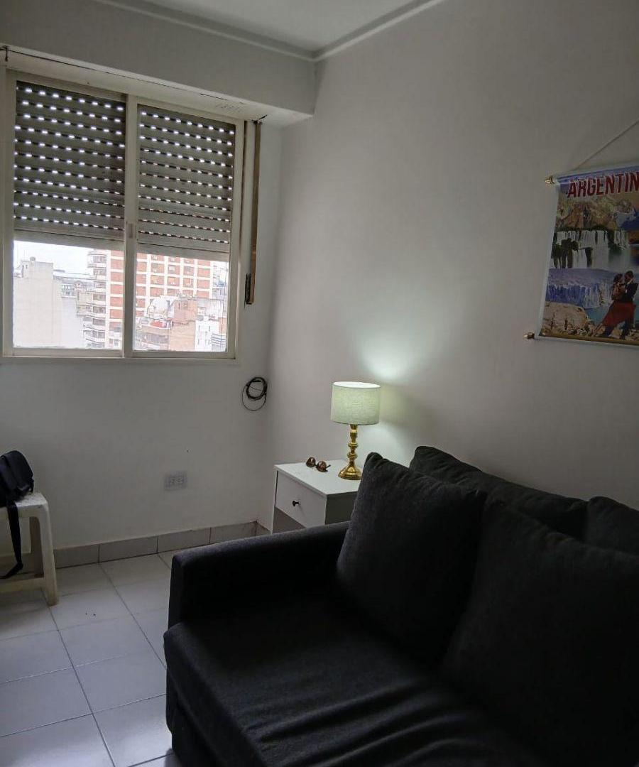 Alquiler monoambiente Amoblado Caballito Piso 11 Vista Abierta