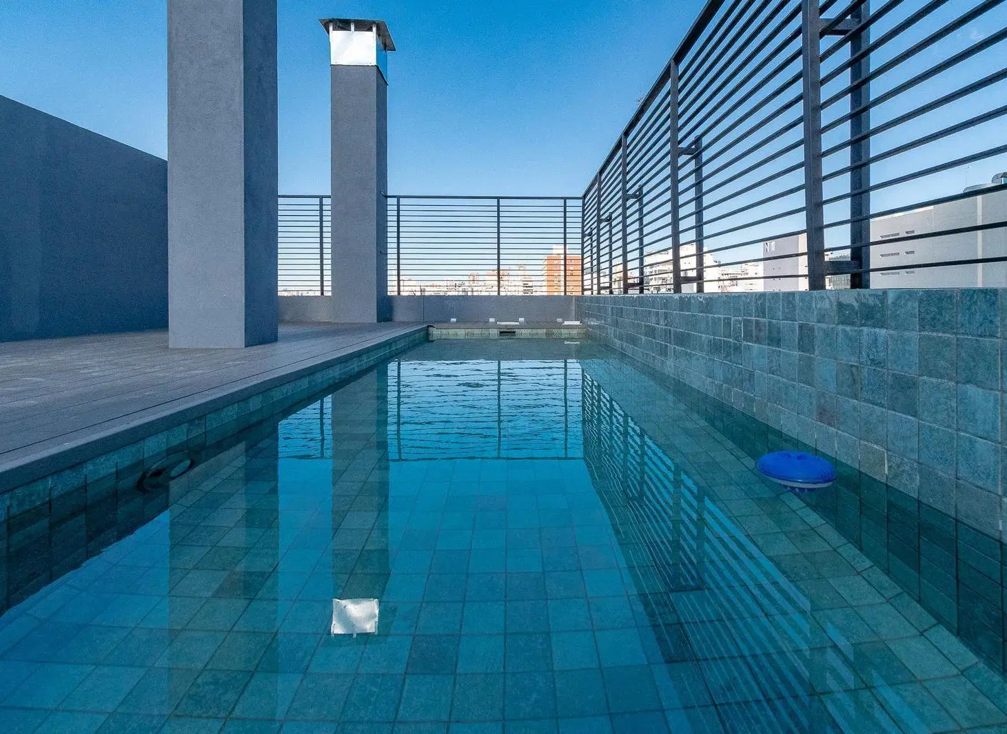 Departamento Monoambiente Alquiler Belgrano a Estrenar Piscina SUM Parrilla Terraza Verde 5