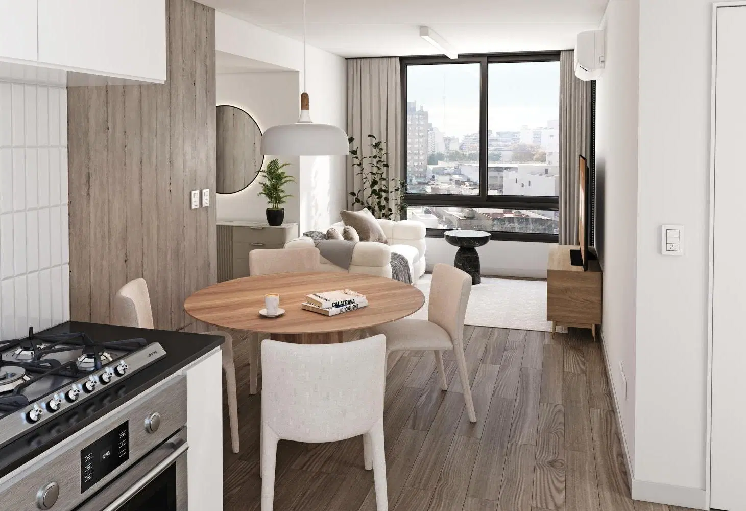 Departamento en venta de 1 dormitorio frente, en Alvear 1400, Rosario 1