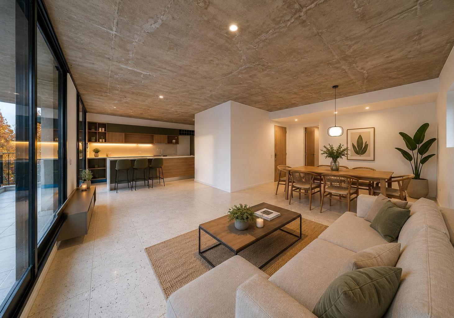 Departamento de 2 Dormitorios con cochera y terraza exclusiva, Rodriguez al 600, Pichincha Rosario