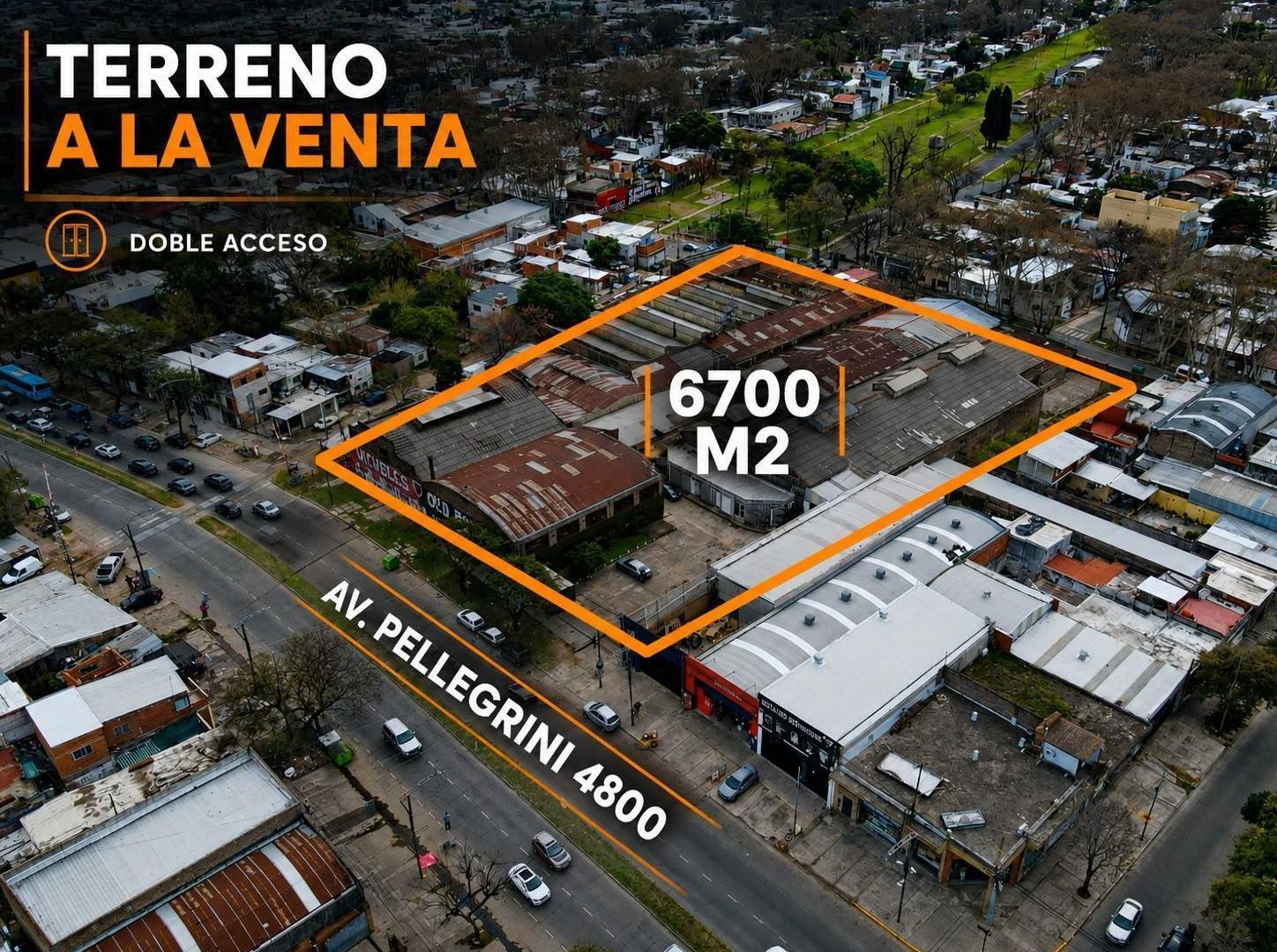 Foto de Terreno en Venta de 6700m2 en Av. Pellegrini al 4800 , Rosario. Cerca, imagen 2