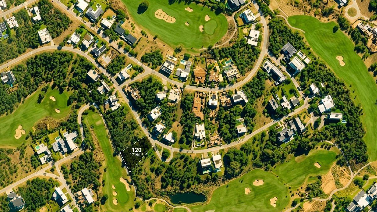 Foto de Lote Fondo Golf en Estancia El Terrón | 1.716 m² sobre Hoyo 17, imagen 3