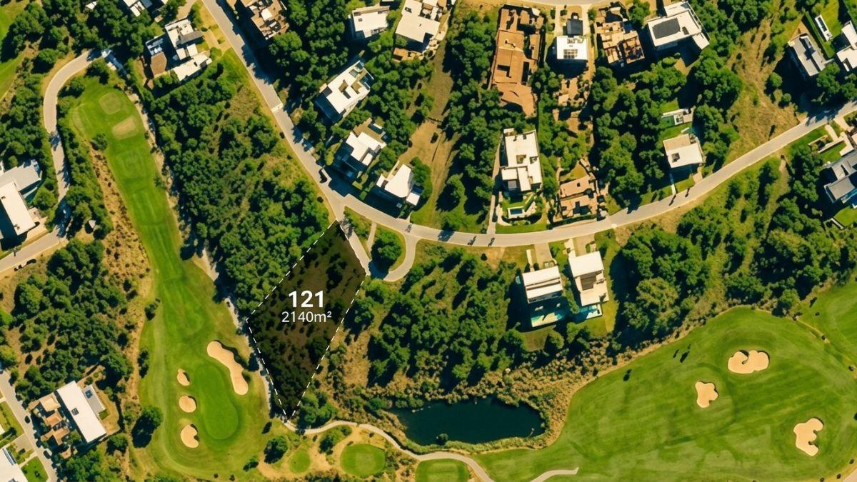 Foto de Lote Fondo Golf en Estancia El Terrón | 2.140 m² sobre Hoyo 17, imagen 4