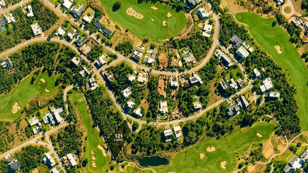 Foto de Lote Fondo Golf en Estancia El Terrón | 2.140 m² sobre Hoyo 17, imagen 3