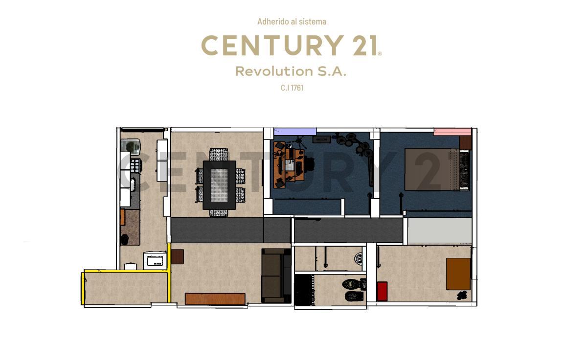 Venta Departamento 3 Dormitorios con Cochera | Barrio Martin, Rosario