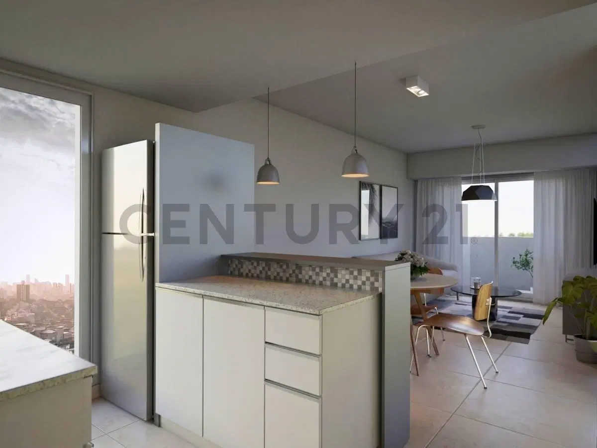 Venta Departamento de 1 Dormitorio con balcón y amenities en Refinería, Rosario 3