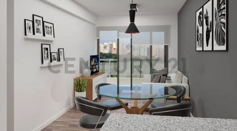Venta Monoambiente con patio exclusivo y amenities en Martin, Rosario 2