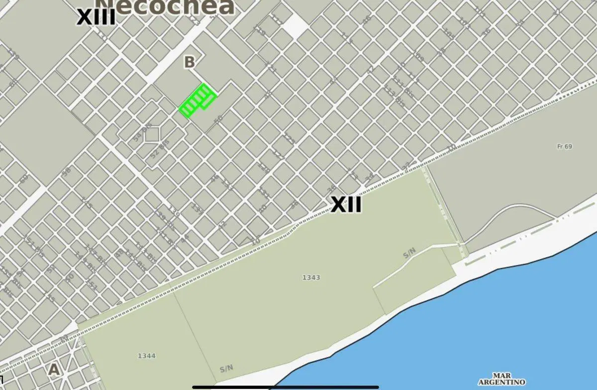 TERRENO EN VENTA 19.367M2 EN ZONA PARQUE, NECOCHEA 3