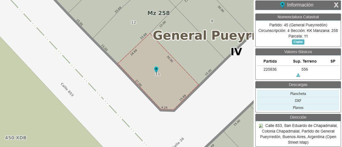 VENTA LOTE SAN EDUARDO DE CHAPADMALAL