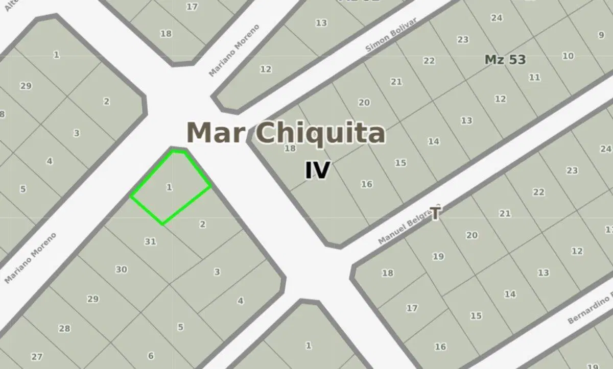 venta lote camet norte 8