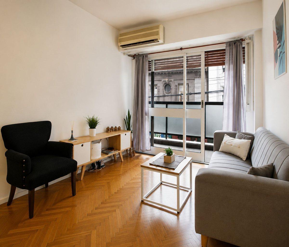 Venta depto 4 amb patio balcón Recoleta A/ crédito