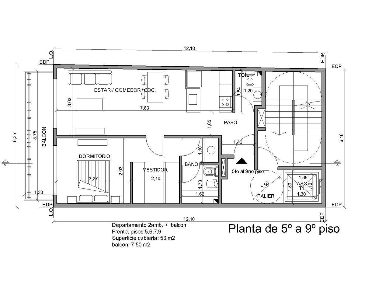 VENTA 2 AMB. APTO PROF. BALCÓN. BELGRANO R