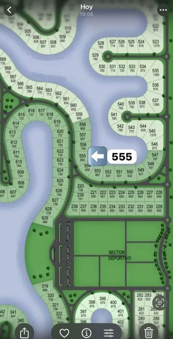 VENTA LOTE A LA LAGUNA SANTA CLARA AL SUR/ CANNING 4