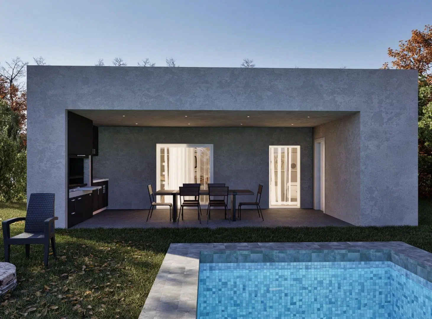 Venta casa en Fincas Joven cuatro amb. con pileta 5