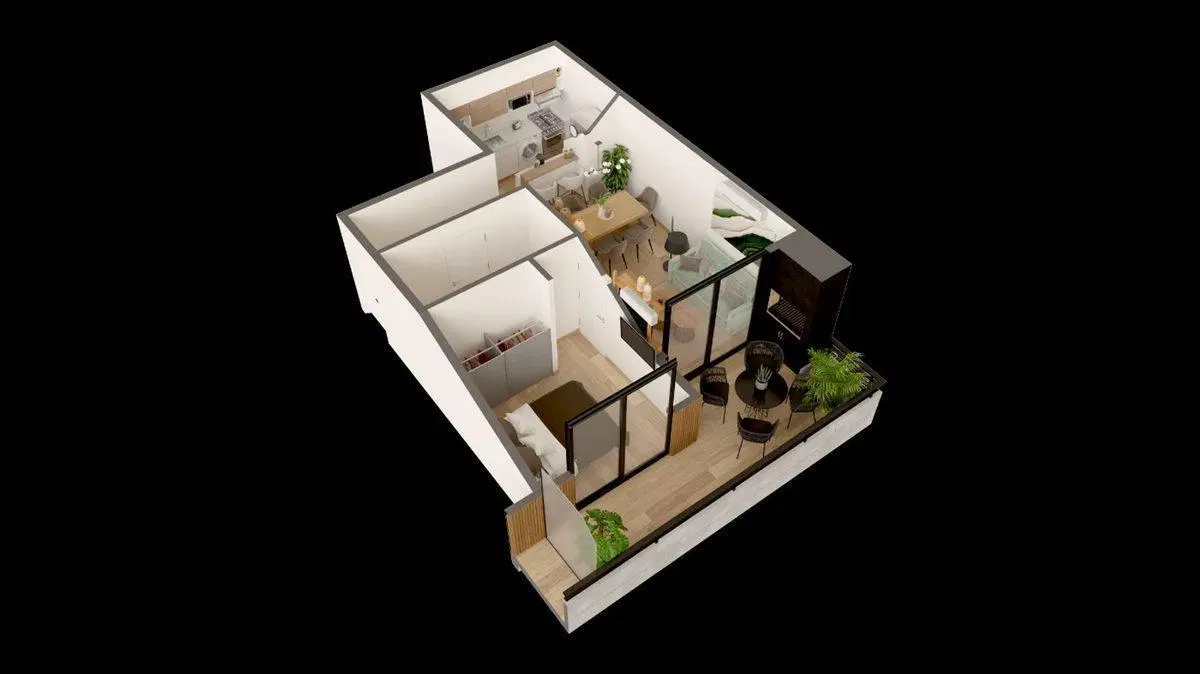 VENTA 2 AMB. BALCÓN TERRAZA Y PARRILA - V. URQUIZA 3