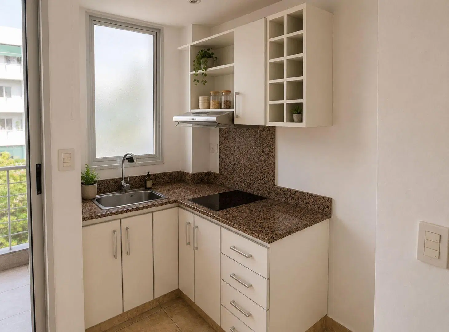 VENTA 2 AMBIENTES, BALCÓN Y COCHERA. PARQUE CHAS 3
