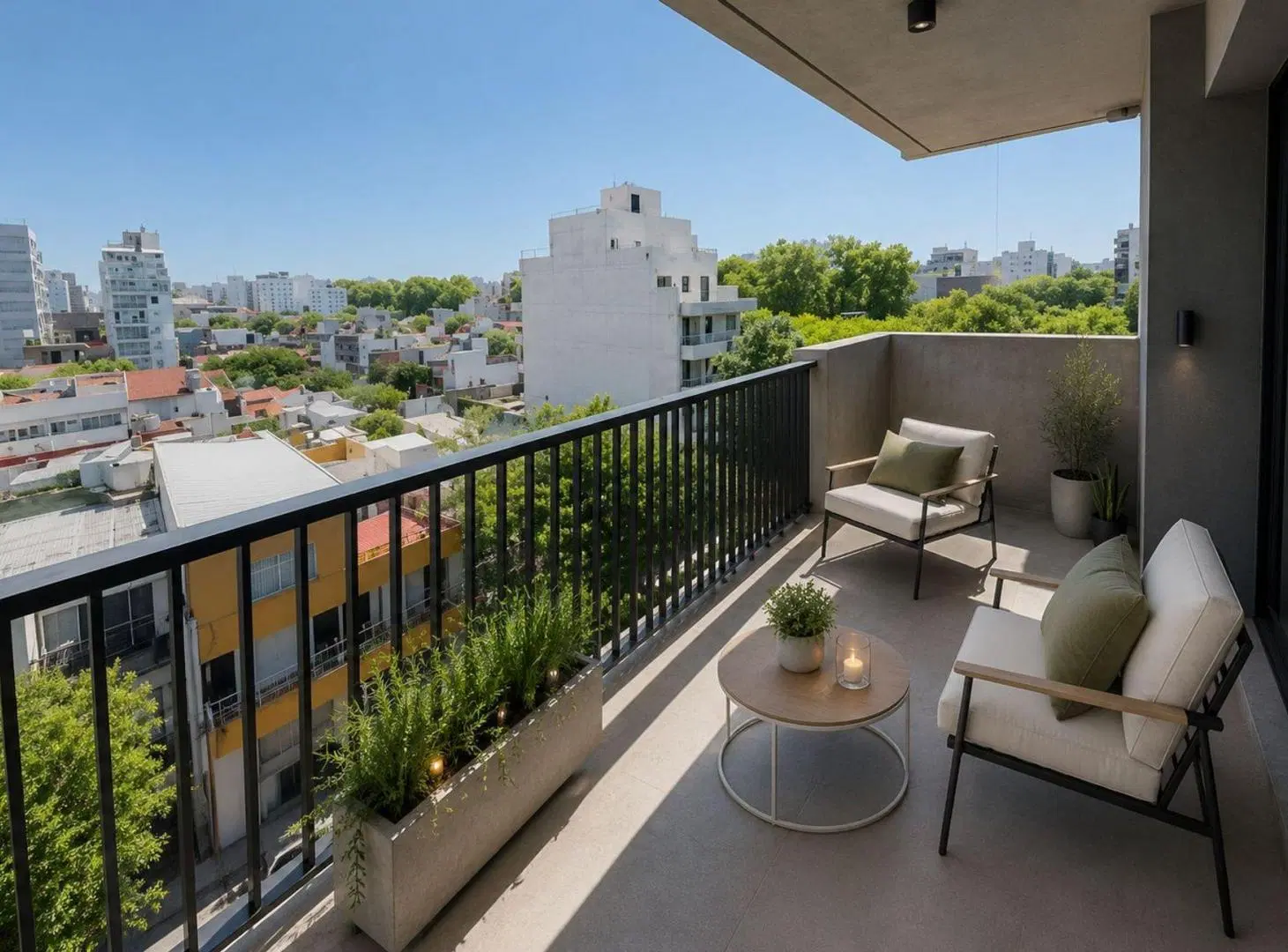 VENTA DEPTO MONO BALCON ATERRAZADO V. SANTA RITA 2