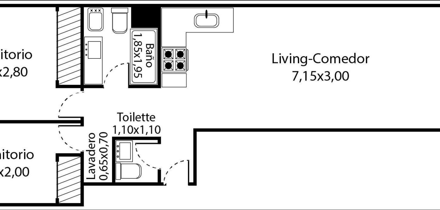 Foto de OLIVOS VENTA DEPTO 3 AMB NUEVO COCHERA 2 BAÑOS, imagen 4