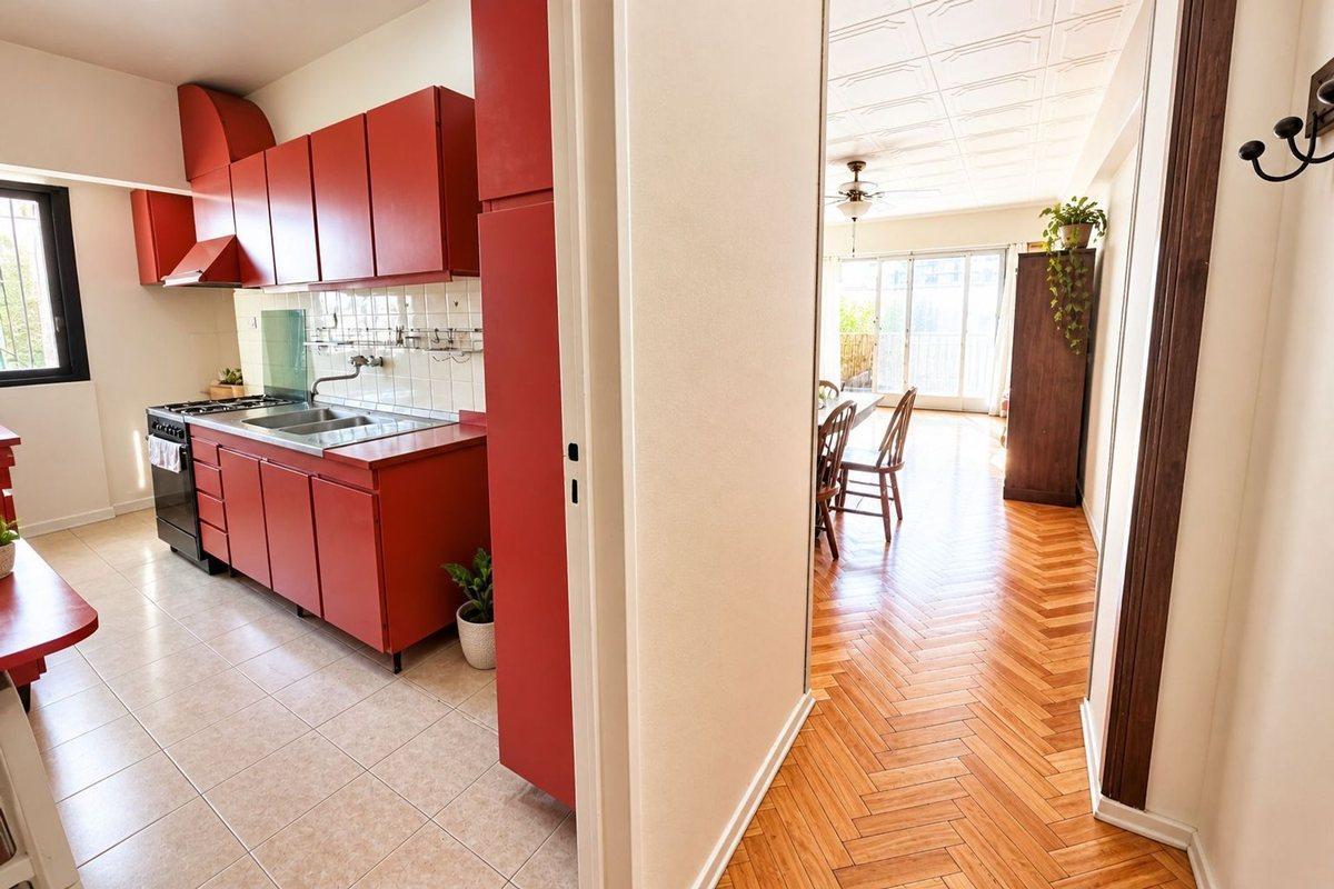 Foto de VENTA DEPTO 4 AMB BALCON FTE APTO CRÉDITO OLIVOS, imagen 3