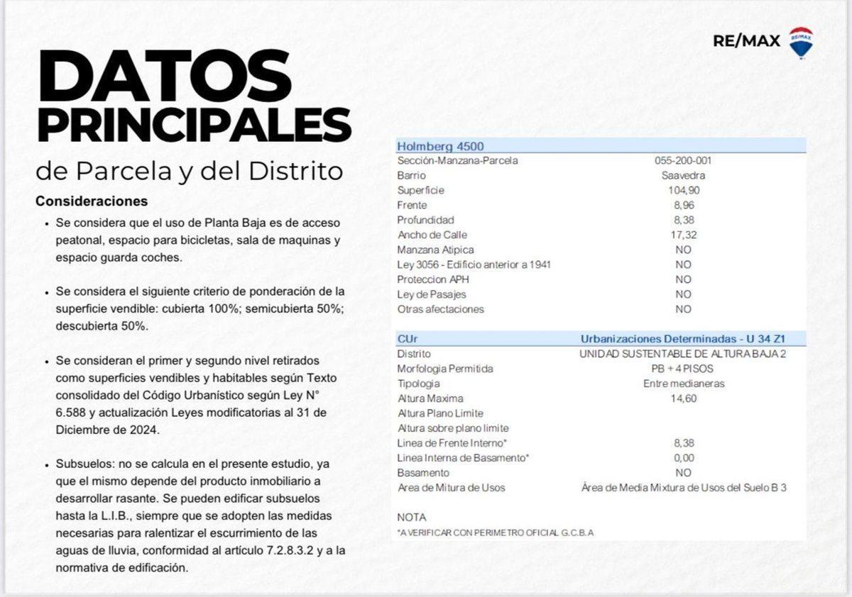 Foto de VENTA LOTE U.S.A.B.2 CONSTRUIBLES 636 M² SAAVEDRA, imagen 4