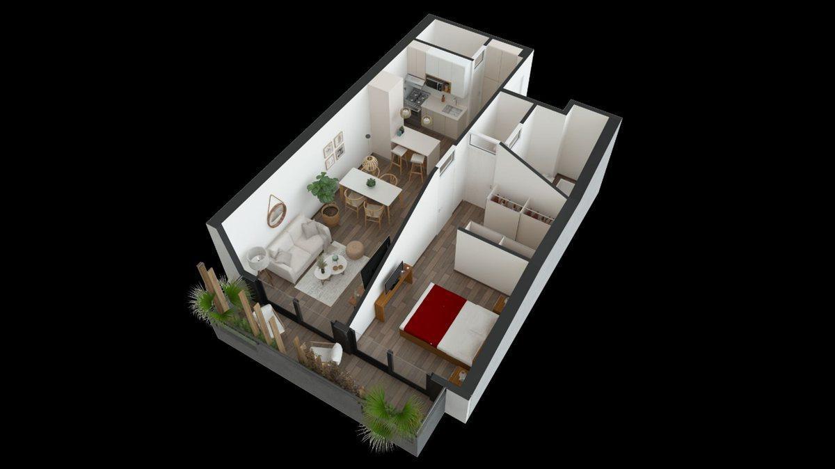 Foto de VENTA 2 AMB. APTO PROF. BALCÓN. BELGRANO R, imagen 5