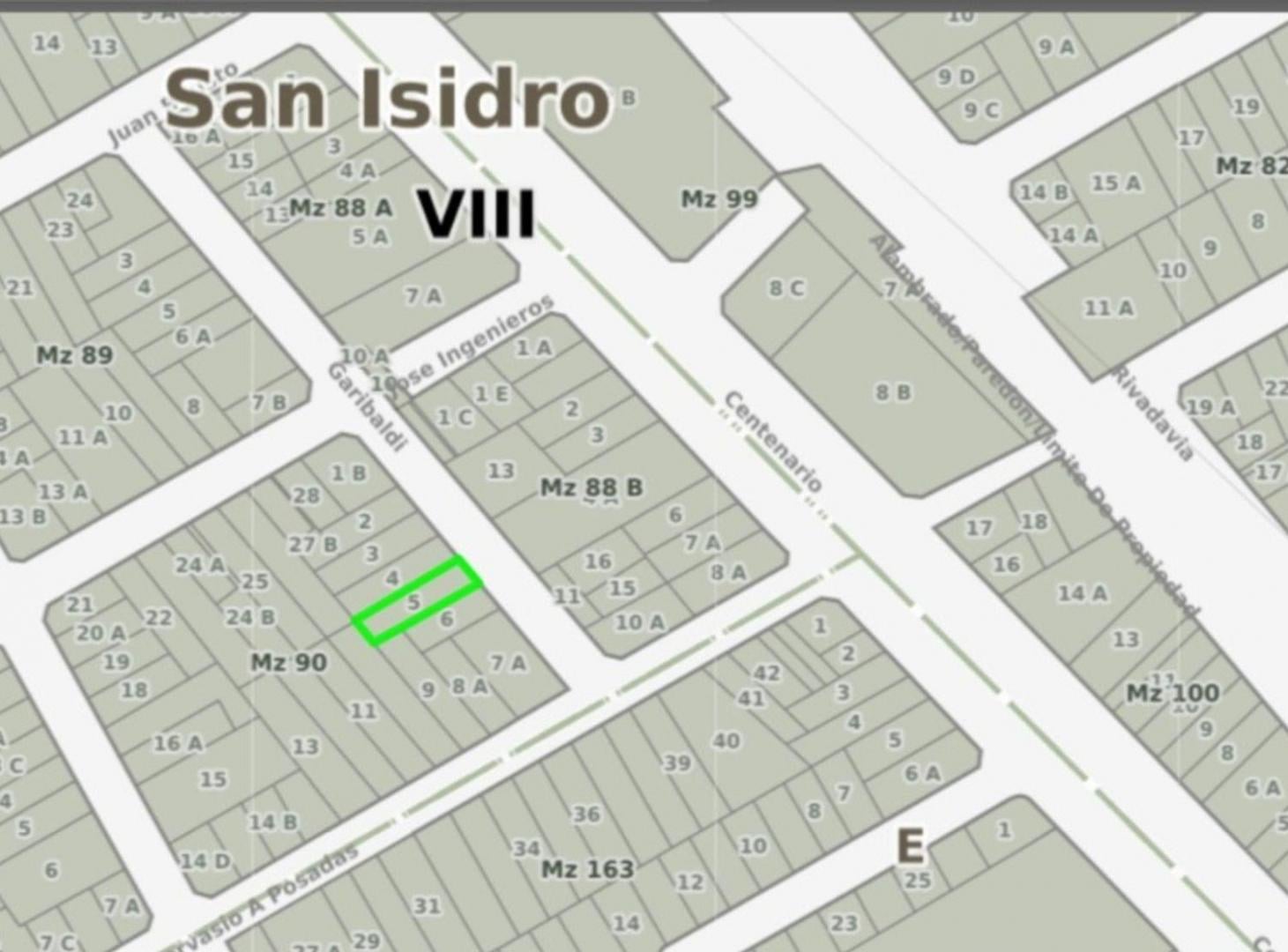 Foto de LOTE VENTA BECCAR Rma1 A 1 CUADRA DE CENTENARIO, imagen 3