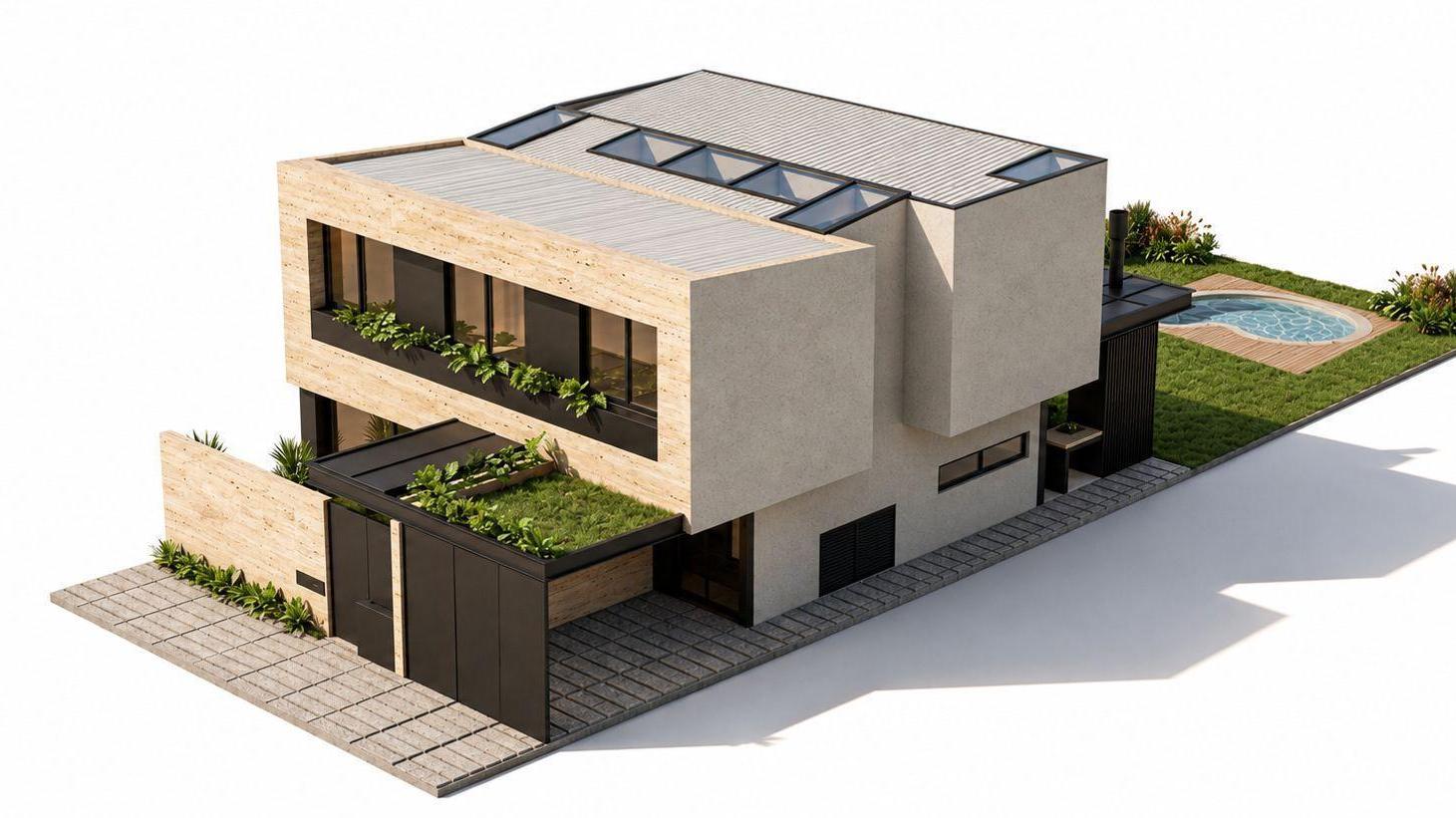 Foto de Venta casa a estrenar 5 amb. c/ pileta en Martínez, imagen 1