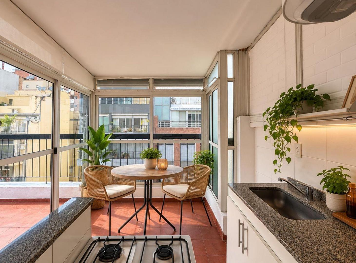 Foto de ALQUILER MONOAMBIENTE RECOLETA CON BALCON TERRAZA, imagen 5