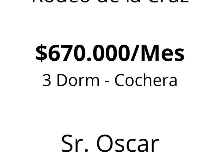 Alquilo Casa 1