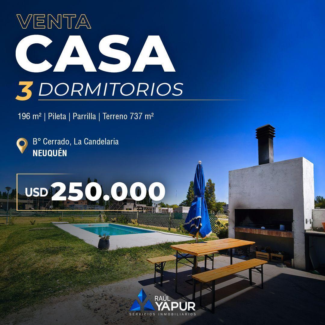 Foto de VENTA CASA 3 DORMITORIOS  APTA A CRÉDITO | B° CERRADO LA CANDELARIA |, imagen 1