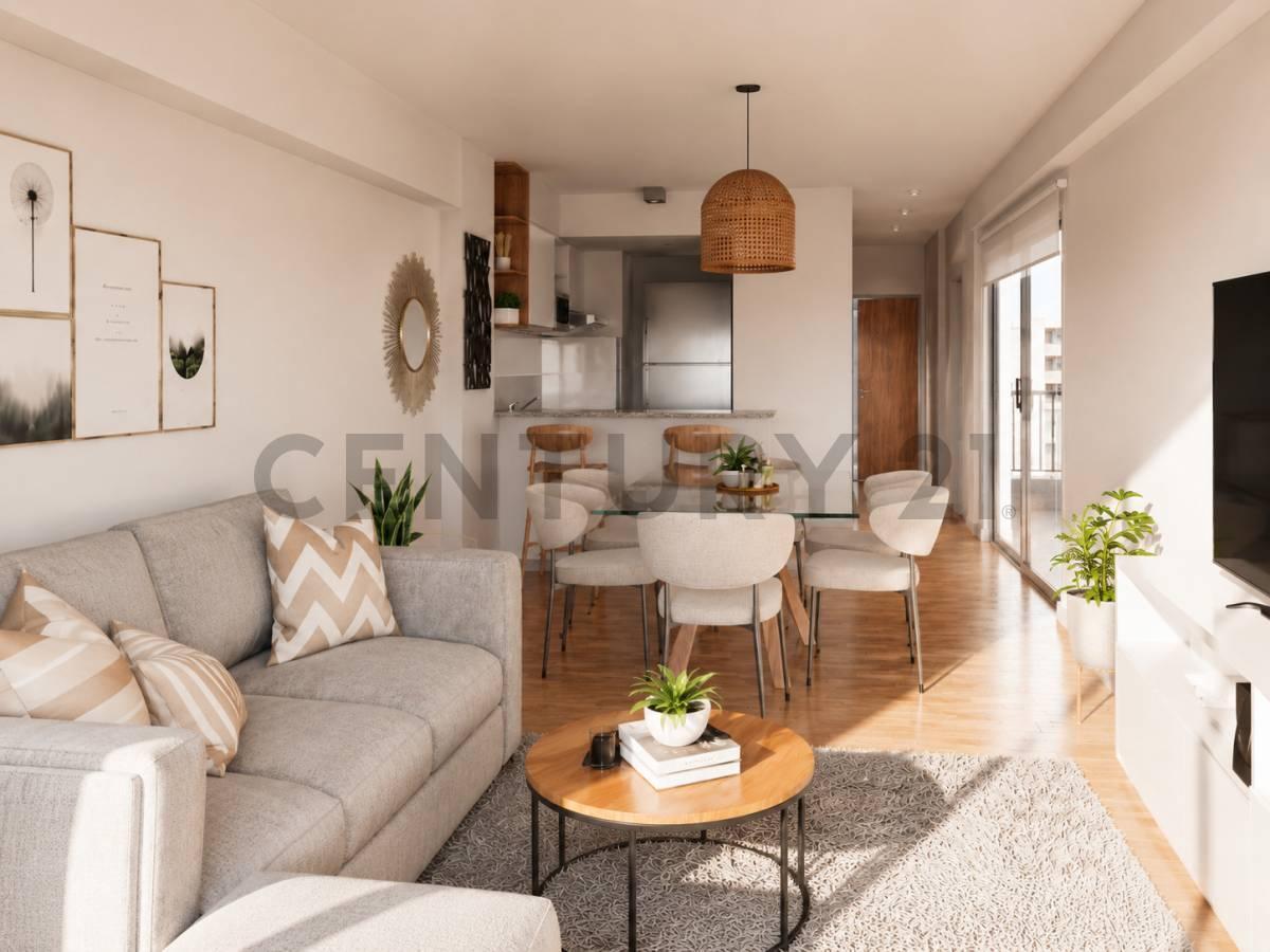 Foto de VENTA DEPARTAMENTO A ESTRENAR, 2 DORMITORIOS,BALCON AL FRENTE, BARRIO, imagen 1