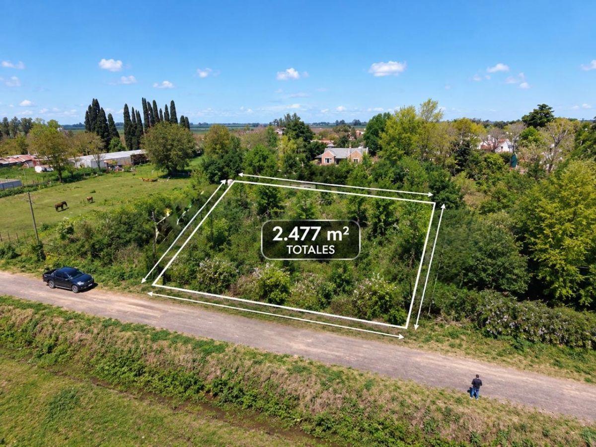 Lote en venta, 2477m2, Capitán Sarmiento