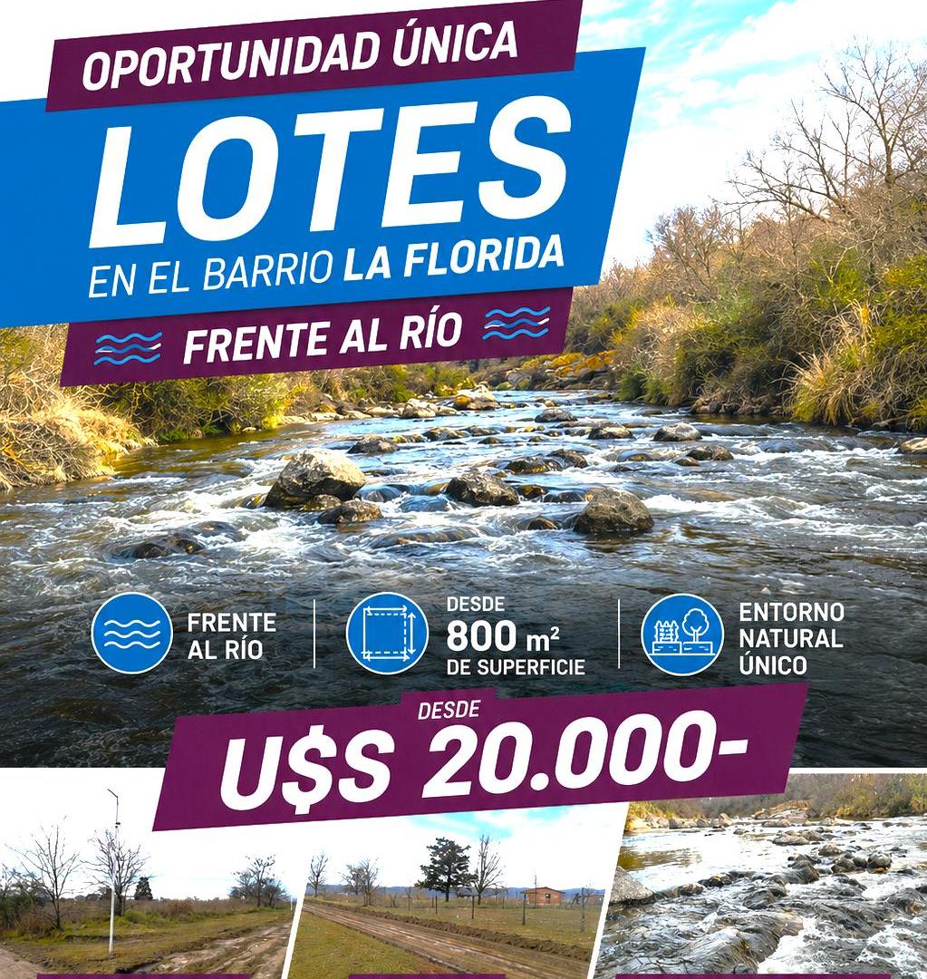 Foto de UNICOS!!!! Terrenos Frente al RIO ¡OPORTUNIDAD DE INVERSIÓN!, imagen 1