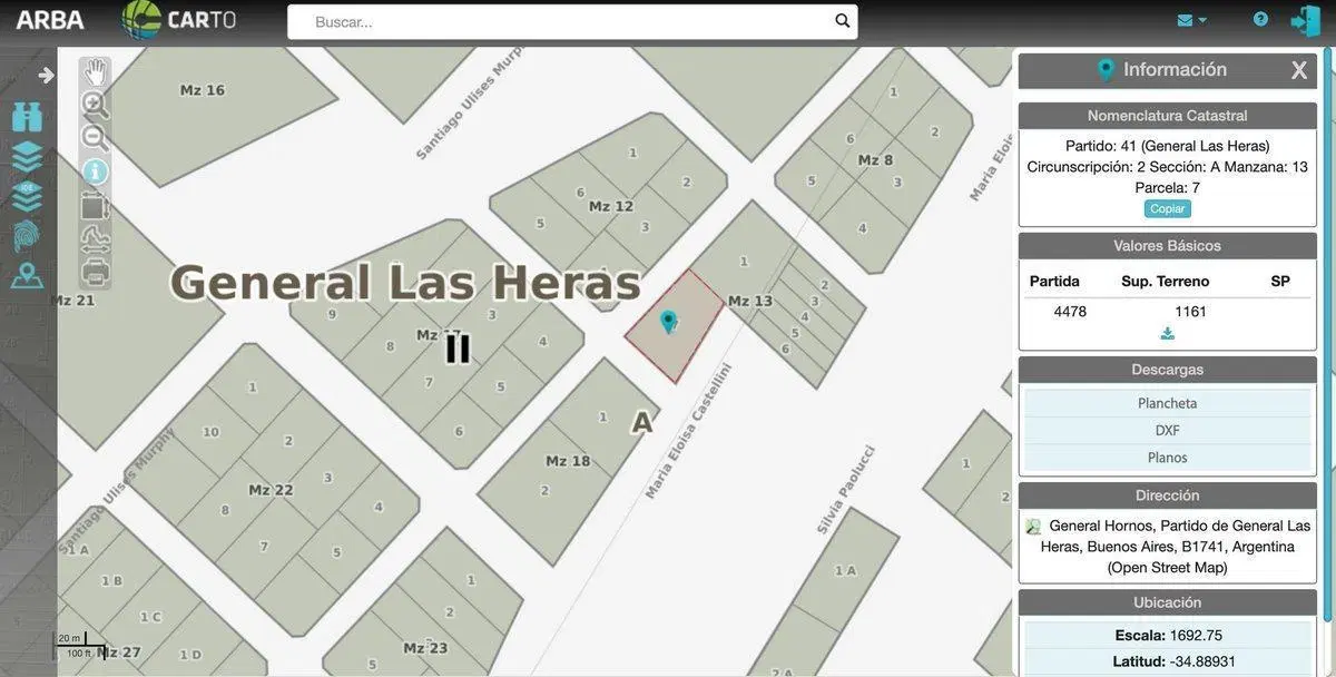 VENTA LOTE GRAL LAS HERAS A METROS DE RUTA 40 2