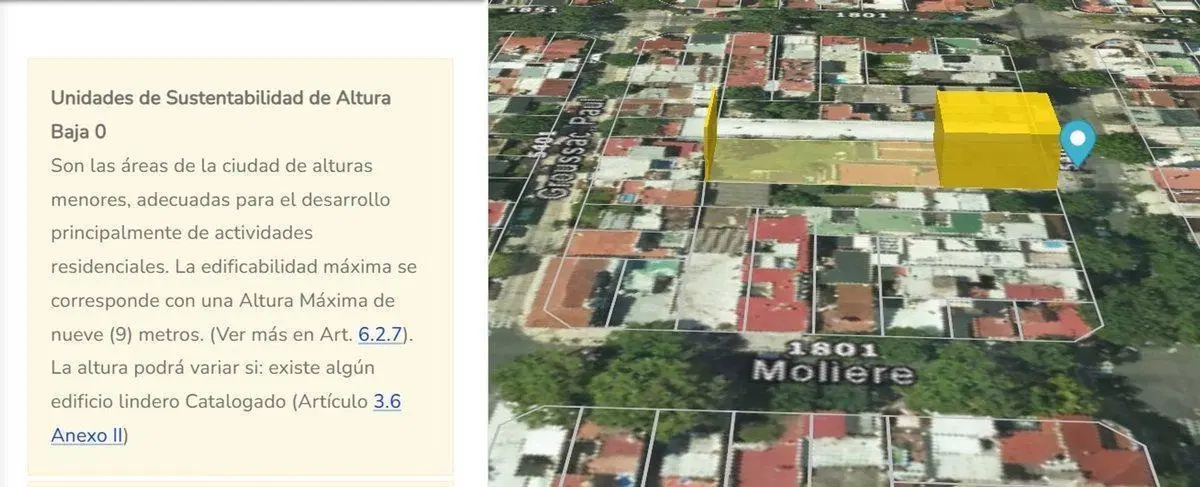 VENTA DOBLE LOTE MONTE CASTRO FONDO LIBRE 4