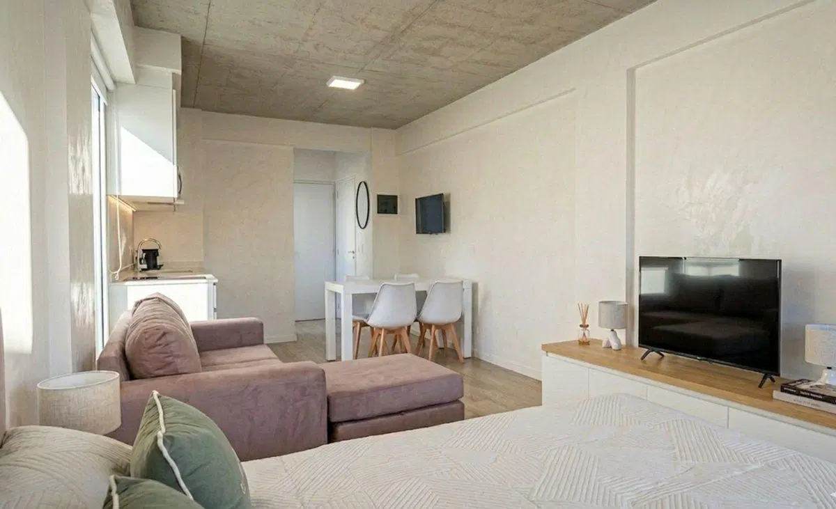 Venta Monoambiente Belgrano Balcon con Parrilla 4