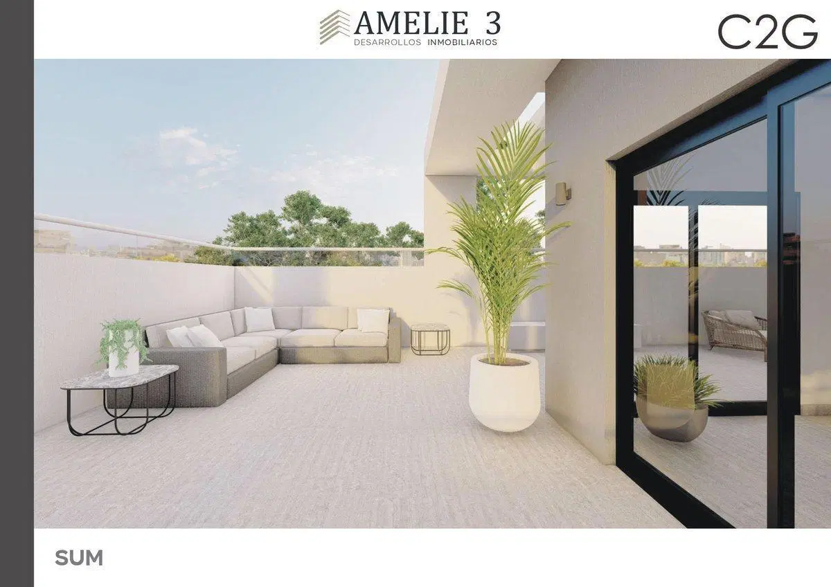 VENTA DEPARTAMENTO 3AMBIENTES BALCON MERLO POZO 8