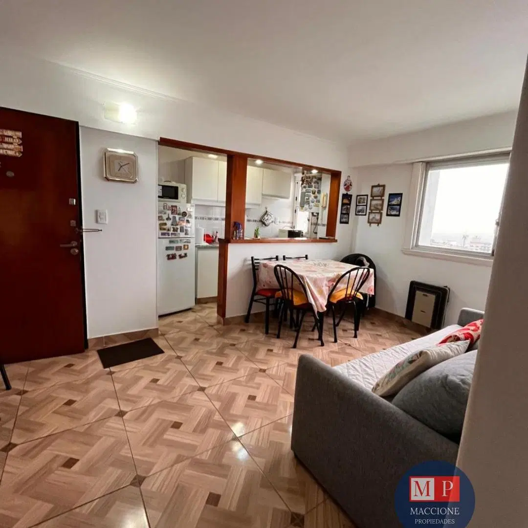 VENTA DEPARTAMENTO 2 AMBIENTES CON VISTA AL MAR, FRENTE A LA PLAYA!! 4