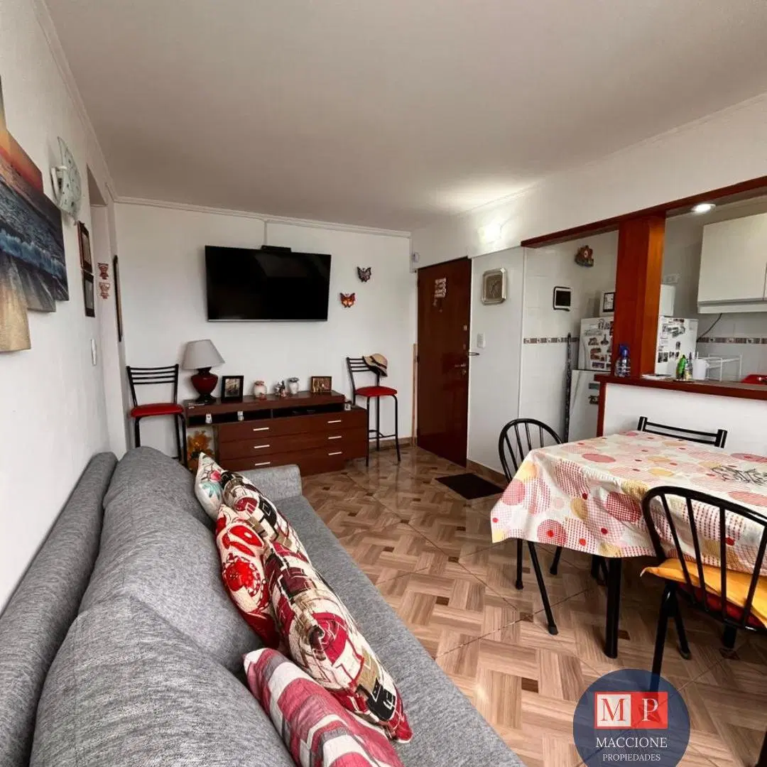 VENTA DEPARTAMENTO 2 AMBIENTES CON VISTA AL MAR, FRENTE A LA PLAYA!! 2