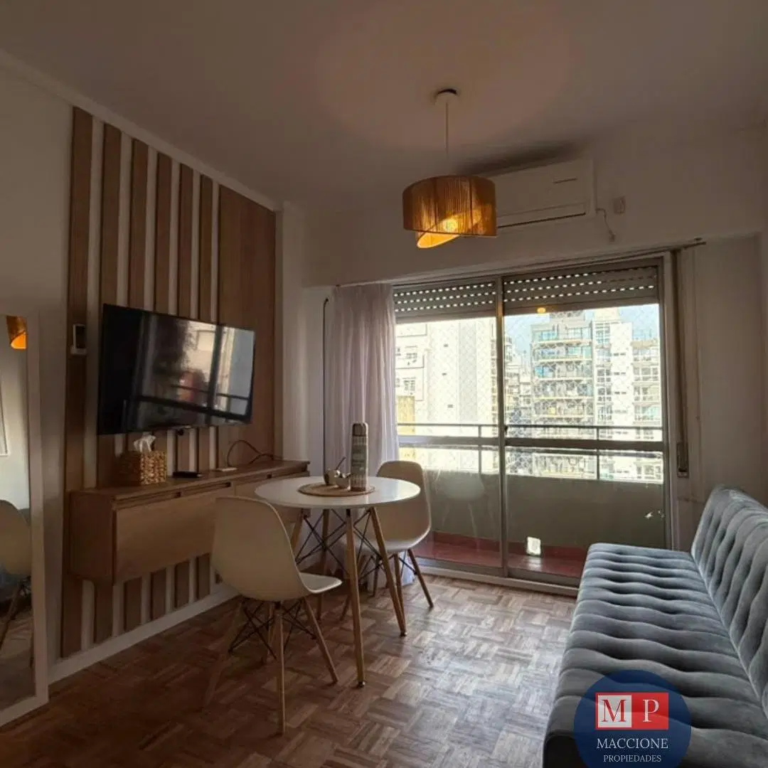 Venta departamento monoambiente al frente con balcón! 3