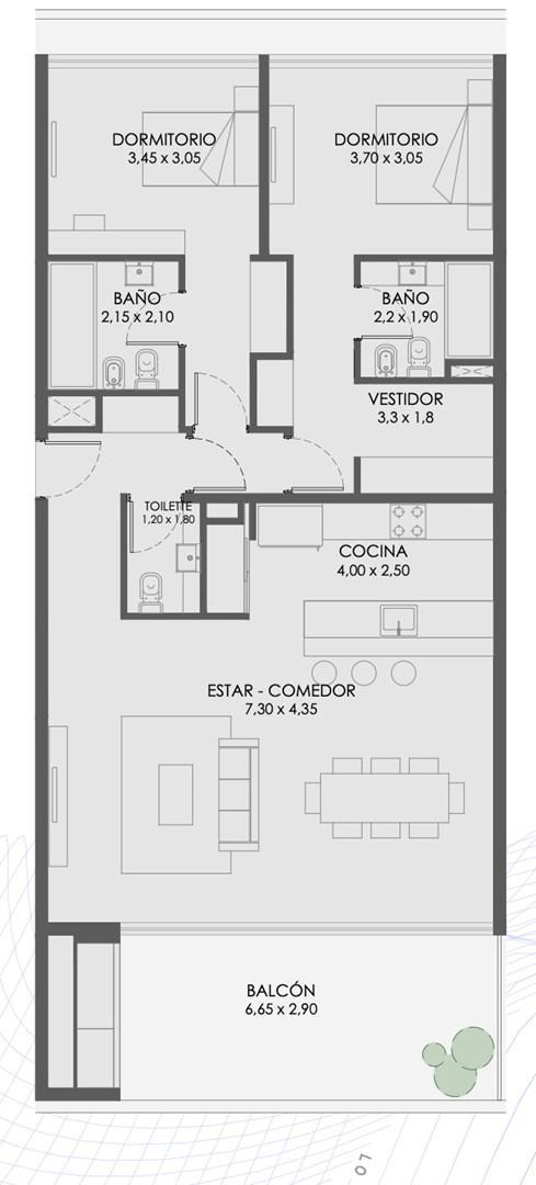 Departamento en Venta en Bahia Grande, Nordelta, Tigre