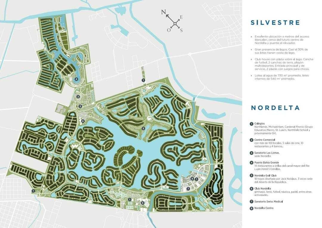 Terreno Lote en Venta en Silvestre, Nordelta, Tigre